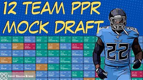 ppr draft|12 team ppr draft strategy.